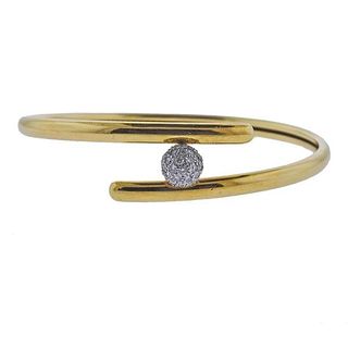 Tiffany &amp; Co Platinum Diamond 18k Gold Bracelet