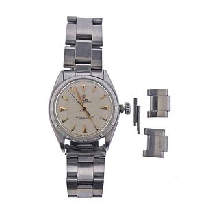 Rolex Oyster Perpetual Steel Watch 