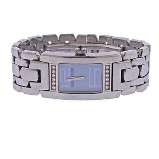 Audemars Piguet Promesse Steel Diamond Blue Dial Watch E12010