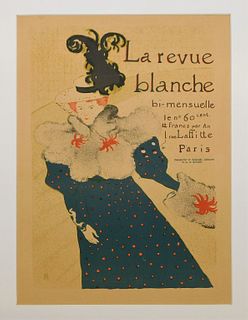 Toulouse-Lautrec La Revue Blanche Lithograph