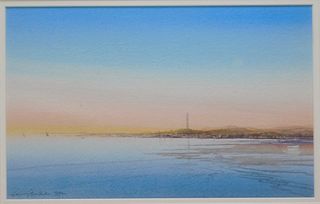 Harvey Dodd Provincetown Watercolor Painting
