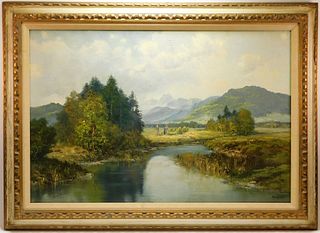 H. Bergman German Landscape Painting