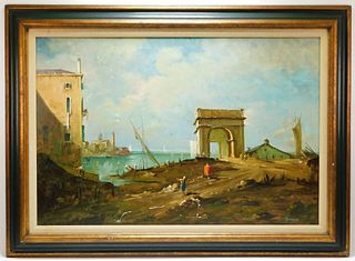 Aft Arthur Verona Impressionist Landscape Painting