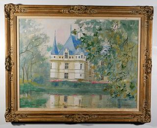 William Benecke Impressionist Landscape Painting