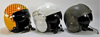 3PC Gentex Corporation Flight Helmets