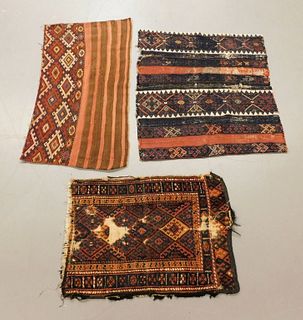 3PC Middle Eastern Bagface Carpets