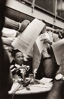 Ernst Haas
(American/Austrian, 1921-1986)
Martin Luther King, Birmingham Jail, 1963 (printed 2011), 1963