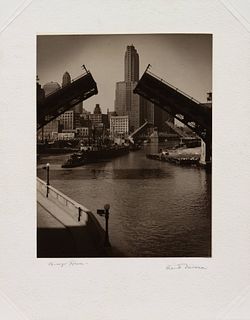 Frank Navara
(American, 1898-1986)
Chicago River, c. 1940