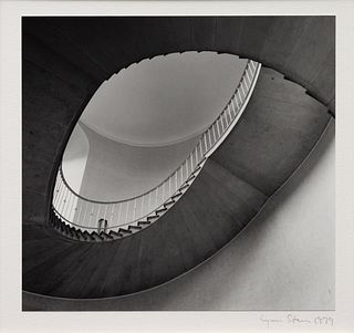 Lynn Stern
(American, b. 1945)
A group of three photographs (Municipal Building, NYC, 1978; Melk Abbey, Austria, 1979; Stairwell, 1979)