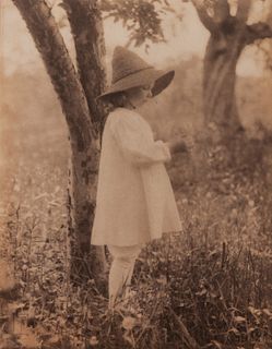 Eva Watson-Schutze
(American, 1867-1935)
Girl with Tree (Aileen Payne Webster), c. 1905