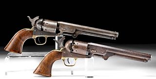 Pair of 19th C. 1851 USA Colt 36 Cal. Revolvers