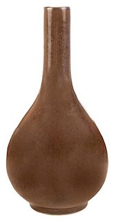 Iron Rust Monochrome Porcelain Bottle