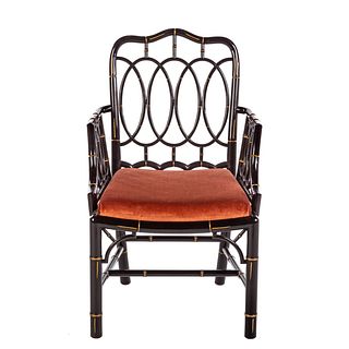 Baker Furniture Georgian Style Arm Chair