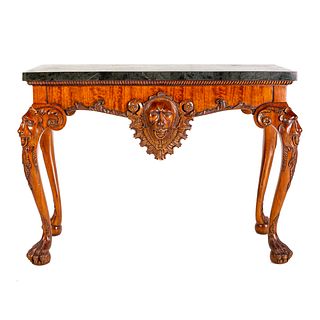 Maitland-Smith Carved Sofa Table