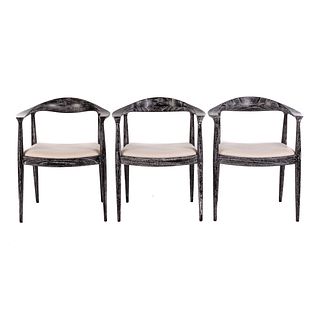 Set of Three Modern Chairs