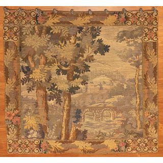 Flemish Style Tapestry, 4.3 x 4.4