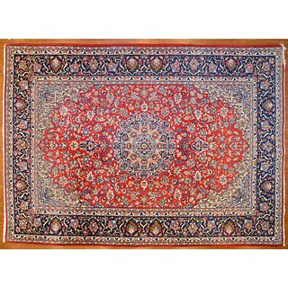 Keshan Carpet, Persia, 9.8 x 13.5