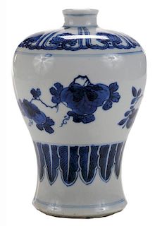 Blue and White Porcelain Sanduo