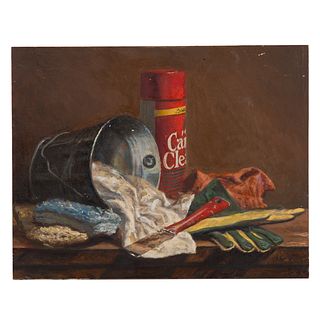 Nathaniel K. Gibbs. Cleaning Supplies, oil