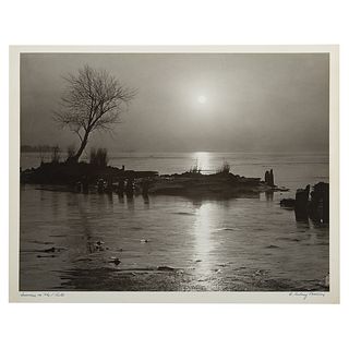 A. Aubrey Bodine. "Sunrise on the Flats"