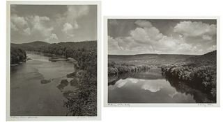A. Aubrey Bodine. "Potomac River" (2)