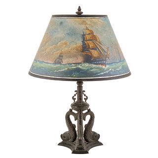 A Pairpoint Nautical Lamp