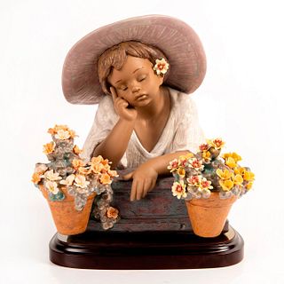 My Special Garden 01013582 LTD - Lladro Porcelain Figurine with Base