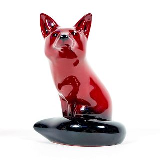 Royal Doulton Figurine Flambe Fox Seated