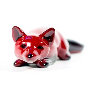Royal Doulton Figurine Flambe Fox Stalking Small