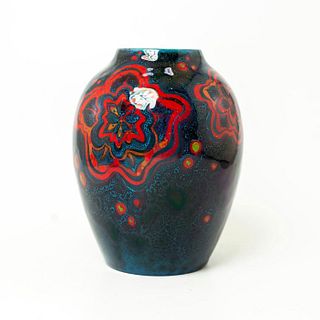 Rare Royal Doulton Sung Flambe Floral Vase