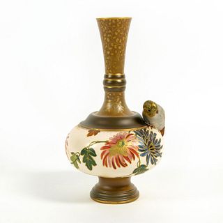 Rare Royal Doulton Ceramic Floral Vase