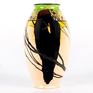 Royal Doulton Seriesware Bird Vase, Crows