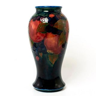 Moorcroft Pottery Vase, Pomegranate Pattern, Signed