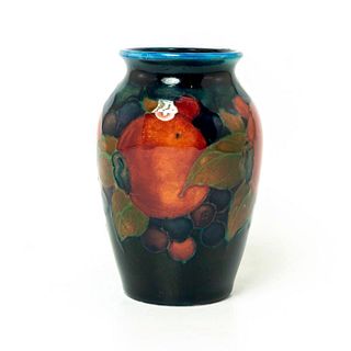 Small Moorcroft Pottery Vase, Pomegranate Pattern
