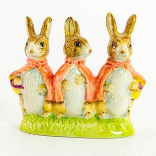 Royal Albert Figurine Flopsy, Mopsy, and Cottontail
