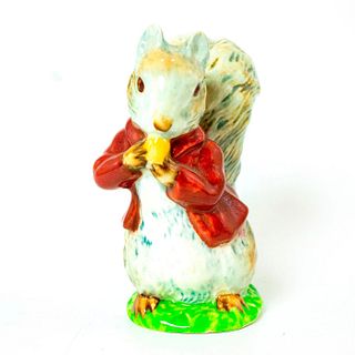 Timmy Tiptoes (Brown-Grey) - Gold Circle - Beatrix Potter Figurine