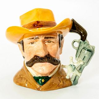 Wyatt Earp D6711 - Odd - Royal Doulton Character Jug