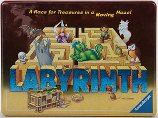 Labyrinth : A Race for Treasures in a Moving Maze