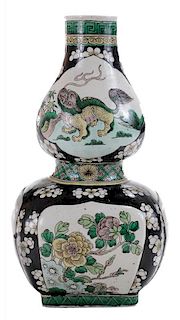 Guangxu Period Famille Noir Porcelain