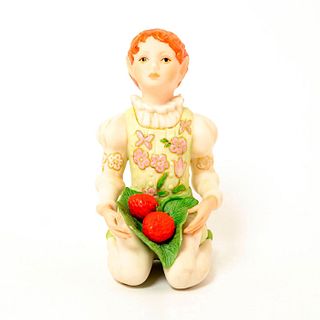 Cybis Porcelain Fairy Figurine, Strawberry Boy