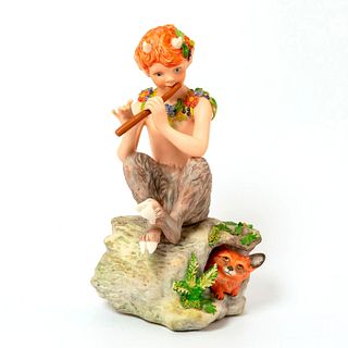 Cybis Porcelain Figurine, Pip, The Elfin Player
