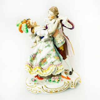 Sitzendorf Figurine, Man And Woman Dancing