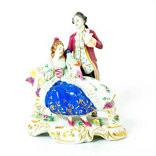 Volkstedt Figurine Grouping, Courting Couple