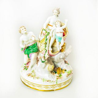 German Porcelain Figurine Grouping Venus and Cupid