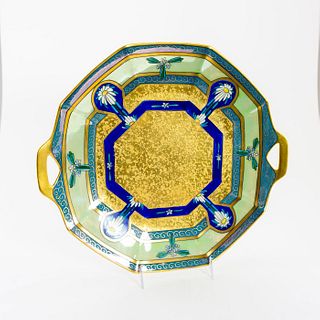 W.A. Pickard Limoges Decorative Serving Plate Lustre Glaze