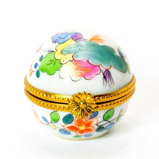 Limoges Trinket Box, Hand-painted Tiffany & Co.