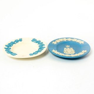 2PC Wedgwood Miniature Plates
