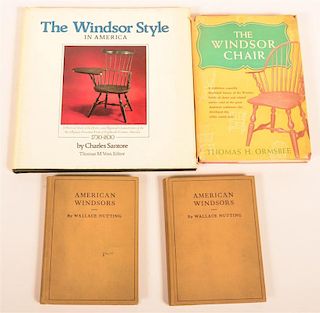 (4 vols) Books on Windsor Chairs