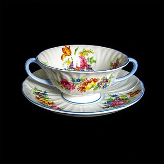 Shelley Porcelain Teacup and Saucer