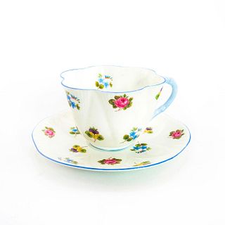 Shelley Dainty Fine Bone China Cup And Saucer 13424